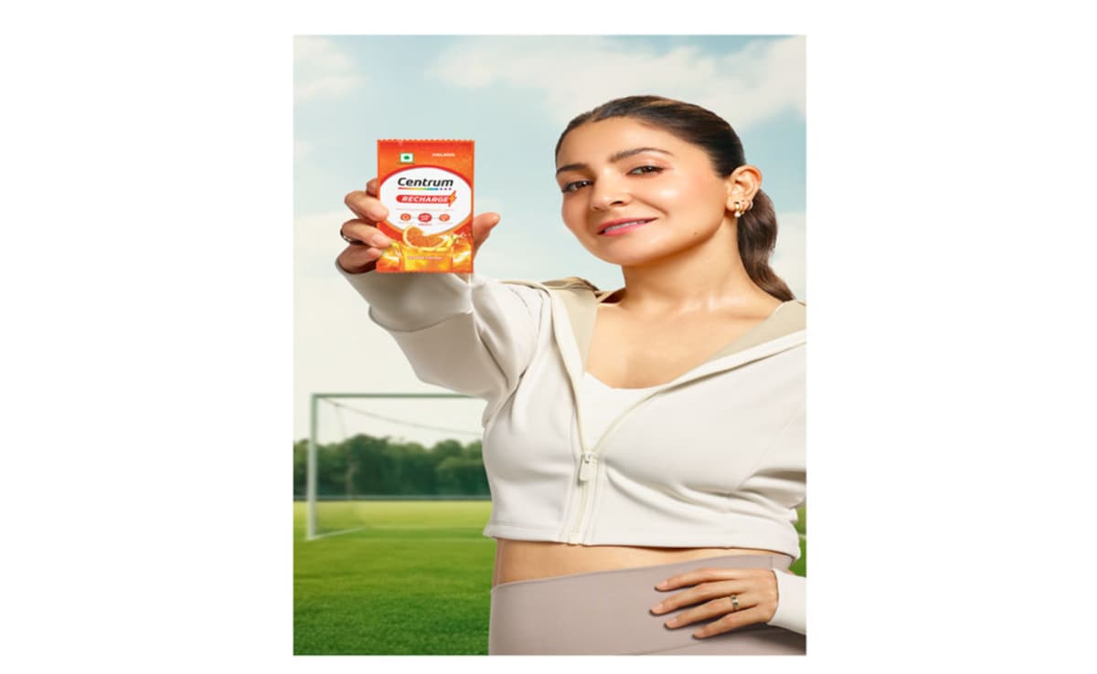 Centrum Launches centrum Recharge Vitality Drink Combine With Model Ambassador Anushka Sharma