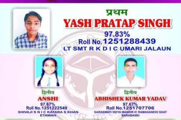 Who’s Yash Pratap Singh? UP board class tenth topper with a rating of 97.83%