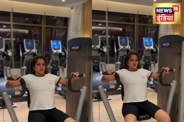 Monalisa’s exercise video will cease watching – News18 Hindi