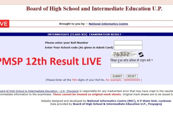 UP Board UPMSP twelfth Sarkari Outcome 2025, Upresults.nic.in Stay Updates: Outcomes Declared, Toppers to be Honored at State Degree