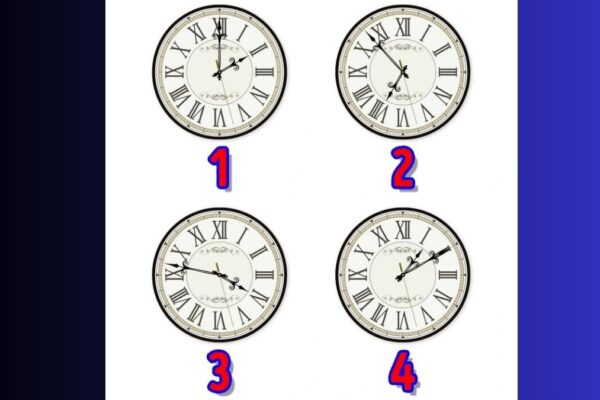 Challenge Your IQ: Identify the Odd Clock in 11 Seconds!