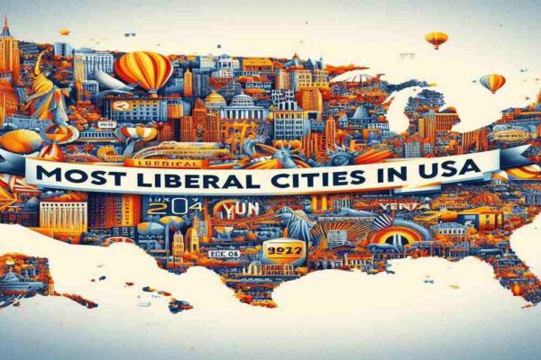 Record of Prime 11 Most Liberal Cities within the USA 2025