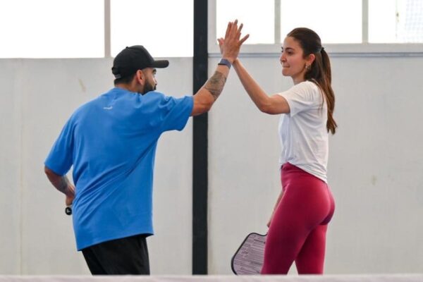 Virat Kohli Anushka Sharma Pickleball: Virat performed particular recreation with Anushka, Mr. and Mrs. Kohli giving health objectives
